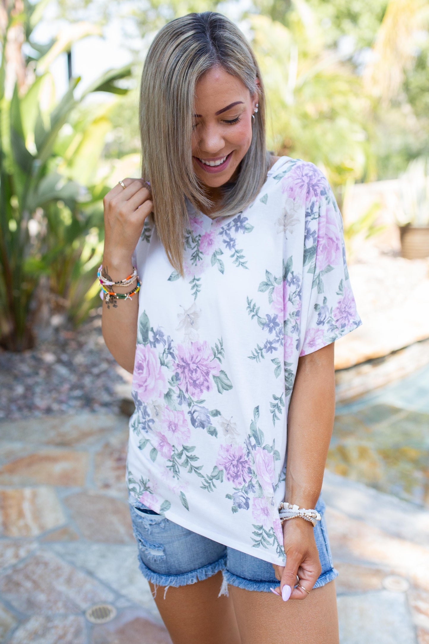 My Forever Floral Dolman