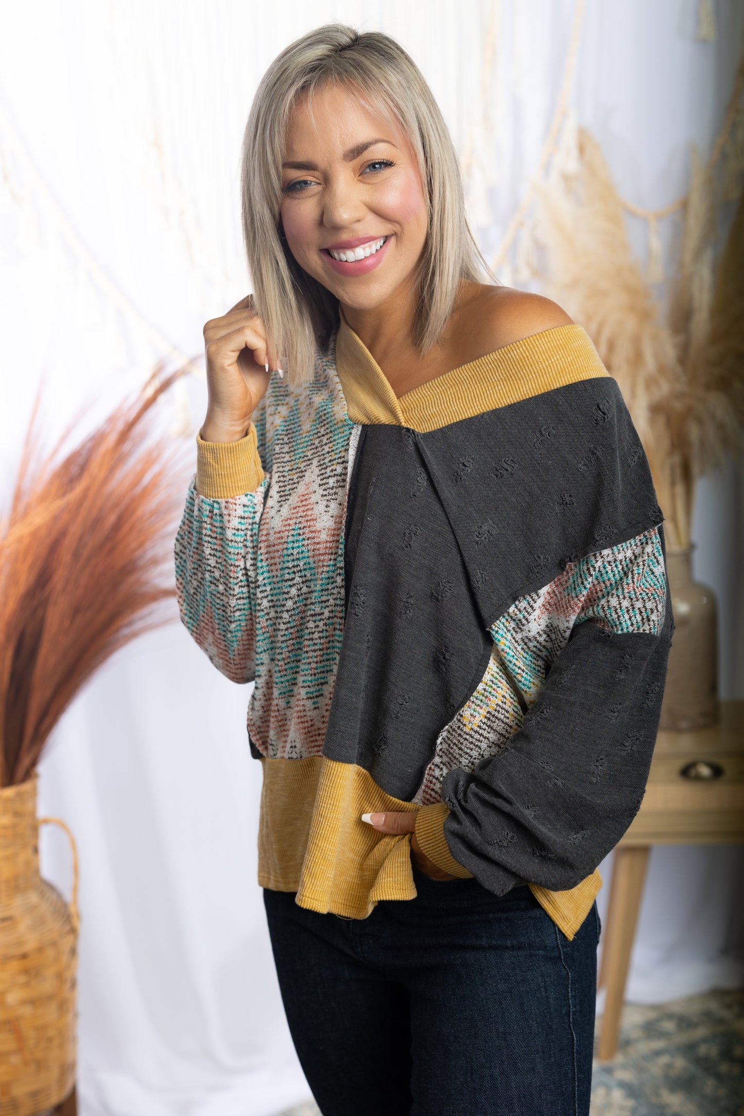 Chevron Bliss Pullover